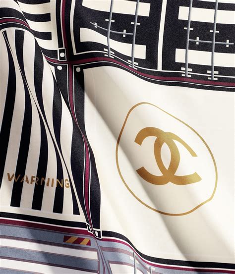 replica designer scarves chanel|Chanel scarves for sale.